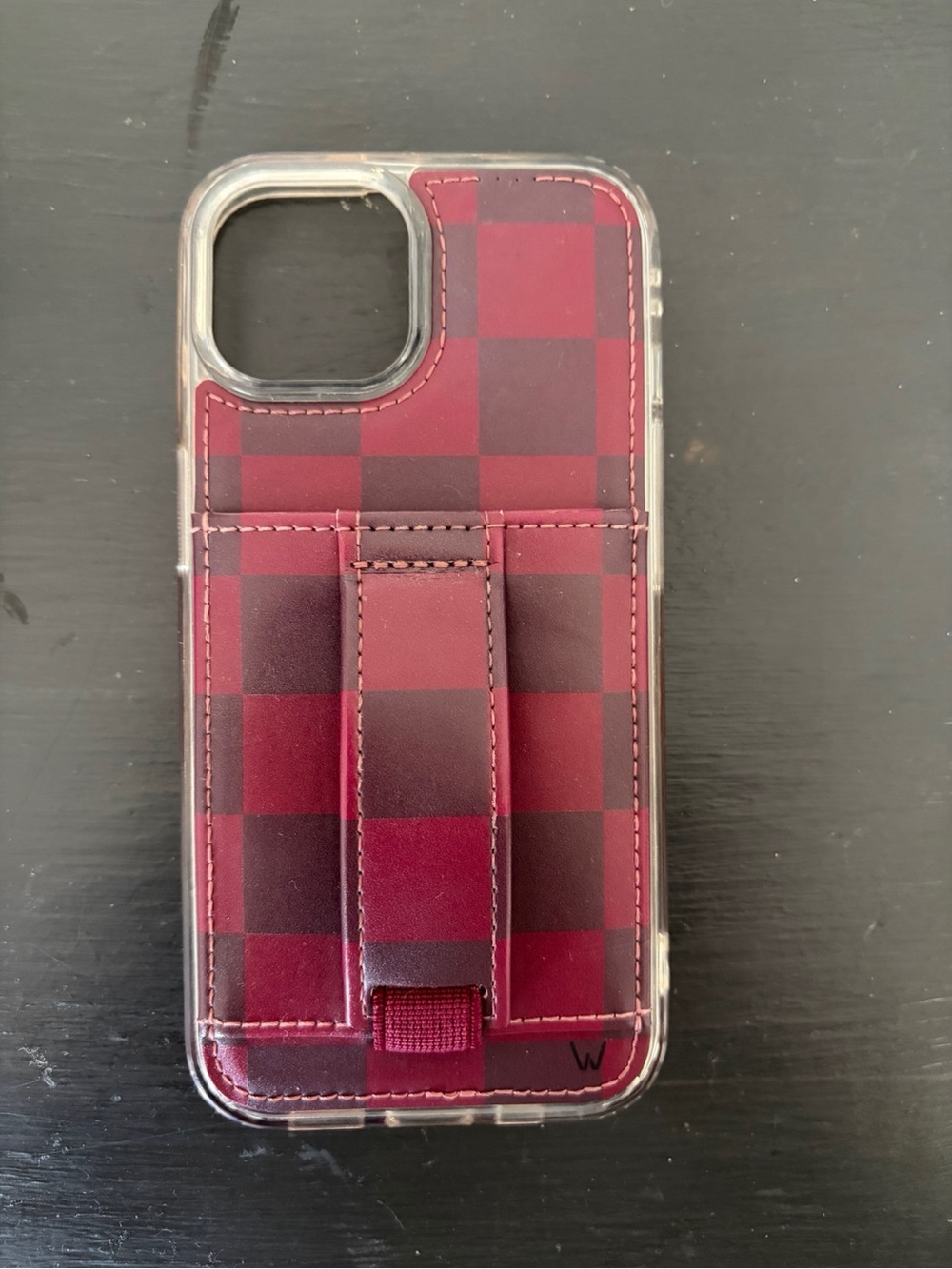 iPhone 15 Walli Case - Cozy Check